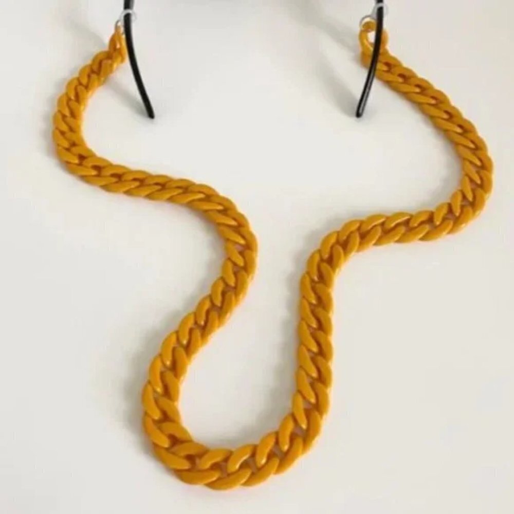 Acrylic Sunny Cord (yellow mustard color)